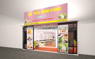 THIẾT KẾ QUÁN ĂN NHANH - CHỊ MAI - ĐỒNG NAI